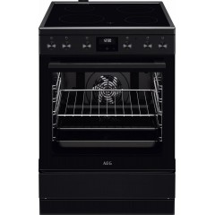 AEG CCB6441MBB Κουζίνα 73lt με Κεραμικές Εστίες Π59.6εκ. Μαύρη